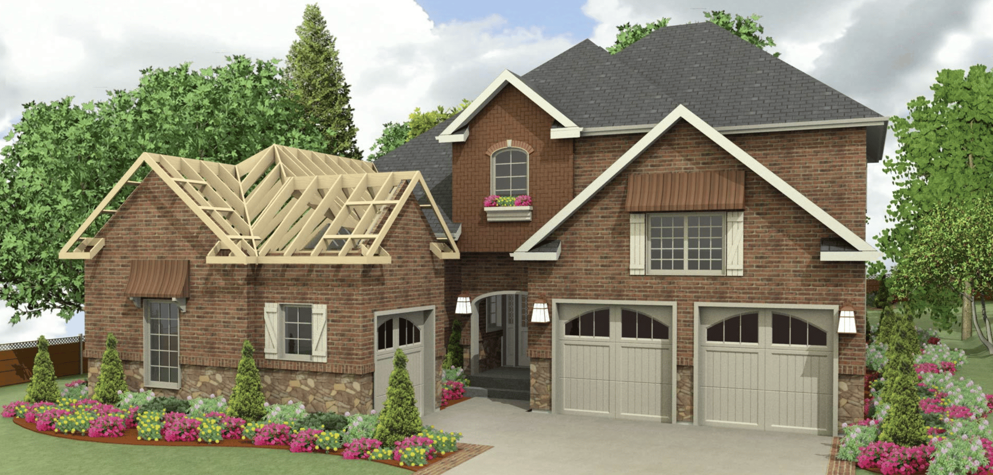 3D house render 3D house render